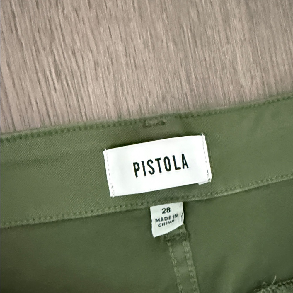 Pistola Olive Utility Pants - Picture 2 of 7
